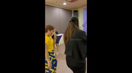 Friends surprise fangirl, 50, with BTS boyband member Jungkook's cardboard cutout