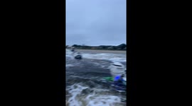 Boats Collide During US Open King Mackerel Tournament