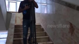 Journalists in Gaza evacuate their offices following advisory to leave area