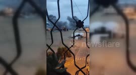 lsraeli Warplanes Hit Khan Yunis, Palestine