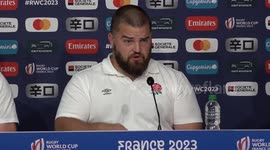 England coach says that he expects a physical game against Samoa at press conference in Lille, France