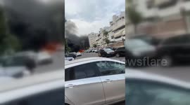 Hamas Rockets Hit Ashkelon, Israel