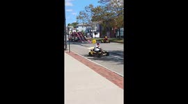 A Moving Hill For Go Karts