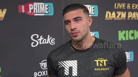 Tommy Fury previews his fight against YouTuber KSI in Manchester, UK