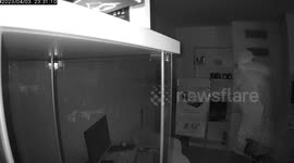 Arsonists set fire to German cafe while apartment owners sleep above