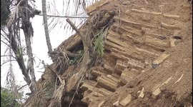 The stone mounds in Padang Pariaman are columnar joint geological structures that are very rare in Indonesia and even in the world