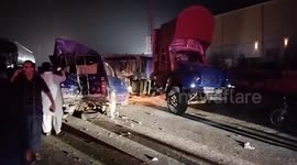 12 killed, 11 injured in road accident in Sindh, Pakistan