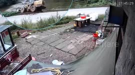 Retired soldiers rescue trapped excavator driver after pond plunge in China