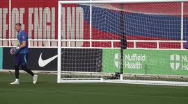 England train in Tatenhill, UK for match with Australia