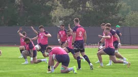 Ireland train in Paris, France ahead of Rugby World Cup quarter-final against New Zealand