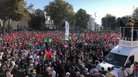Massive Turkish Protest Erupt Against Israeli Actions in Gaza