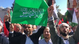 Massive Turkish Protest Erupt Against Israeli Actions in Gaza