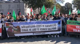 Massive Turkish Protest Erupt Against Israeli Actions in Gaza