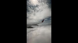 Airplane Engine Explodes Mid-flight