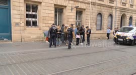 Journalist get a ticket in france during a legal protest