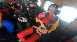 Skydive Instructor Saves Student in Free Fall