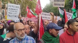 Gaza-Israel war: Thousands rally in Madrid in solidarity with Palestinians