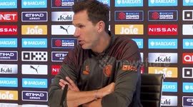 Press conference with Manchester City manager Gareth Taylor in Manchester, UK