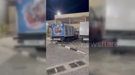 Ice cream trucks in Gaza being used as makeshift morgues