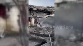 United Nations warehouses in Gaza destroyed by Israeli bombing