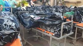 Israeli forensic experts in Tel Aviv, Israel say bodies of Hamas victims show signs of torture