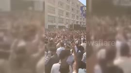 Hundreds attend march at university in Egypt opposing the Israel-Hamas war