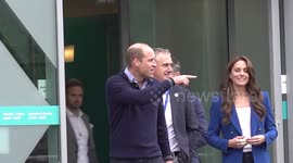 Kate Middleton and Prince William leave Bisham Sports Centre in Marlow, UK