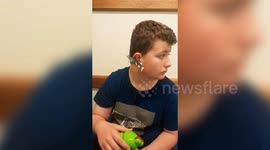 Schoolboy gets fish hook stuck in ear in 