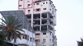 Israel Strikes Central Tower Blocks In Gaza