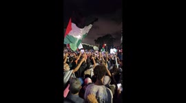 Massive Palestinian solidarity rally in Casablanca, Morocco