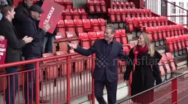 Keir Starmer speech with Sarah Edwards following by-election victory in Tamworth, UK