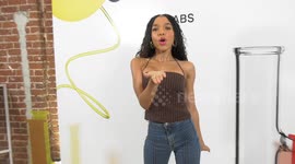 Teala Dunn attends the COSRX first-ever US launch event in Los Angeles, USA