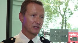 Interviews with Commander Kyle Gordon and the head of intelligence for the Met Lindsey Chiswick in London, UK