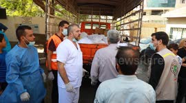 Gaza Dead To Be Buried In Mass Graves in Gaza, Palestine