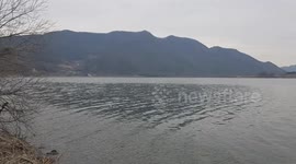 Beautiful river in South Korea where you would most likely never have a chance to visit.