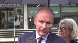 Tanaiste Micheal Martin on humanitarian crisis in Gaza