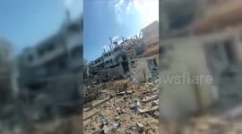 Israel Continues Battering Of Beit Hanoun, Palestine