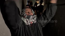 Israeli massive airstrikes in Gaza, Palestine