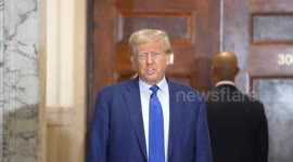 Former President Donald Trump attends 2nd day of testimony by Michael Cohen at civil fraud trial in New York, NY, USA