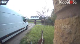 Scotsman offers a crash course on how not to take a fence post down