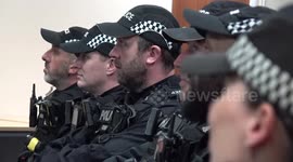 Braverman joins County Lines raid in Coventry, UK