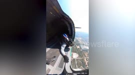 Thai army paratroopers record sky dive with Insta 360 camera