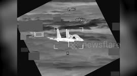 Chinese pilot came within 10 feet of US bomber in unsafe Top Gun-style manoeuvre