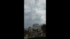 A direct hit to Tel Aviv