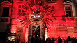 Annabel's club in London displays amazing Halloween display of its entrance