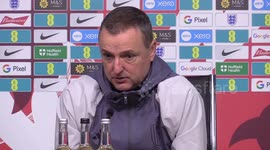 England 1-0 Belgium: Ives Serneels post-match press conference in Leicester, UK