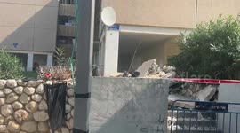 Aftermath Of Missile Strike In Tel Aviv, Israel