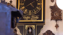 Two brothers with world’s largest collection of cuckoo clocks prepare to put them back