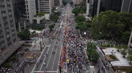 Protest against the Israeli massacre in the Gaza Strip that has killed more than eight thousand Palestinians, including 3,500 children, according to local sources.