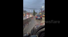 Honduras: Heavy Rainfall Brought By Tropical Storm Pilar Causes Flooding In Tegucigalpa